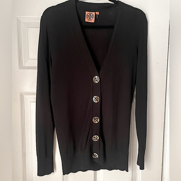 COPY - Women’s Tory Burch Sweater w/ Gold Buttons - Picture 2 of 6